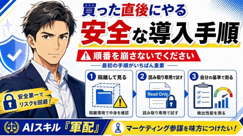 AIを「マーケティング参謀」にするスキル「軍配」
