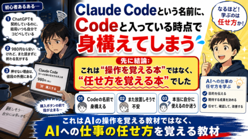 Claude Codeの教科書 初心者