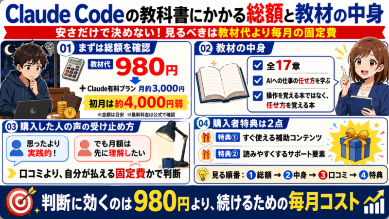 Claude Codeの教科書 初心者