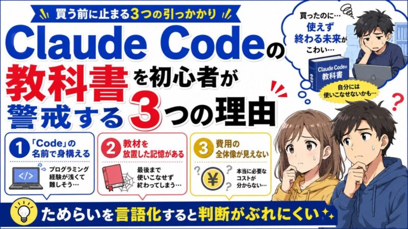 Claude Codeの教科書 初心者