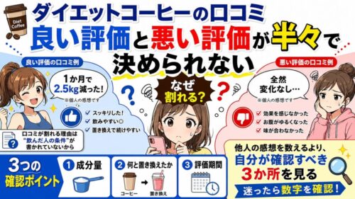 痩せコーヒー口コミ