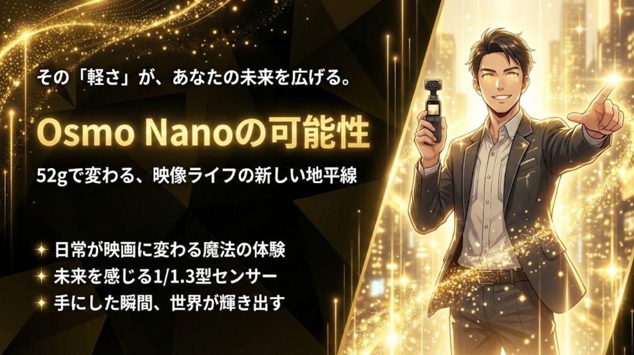 Osmo Nanoのレビュー