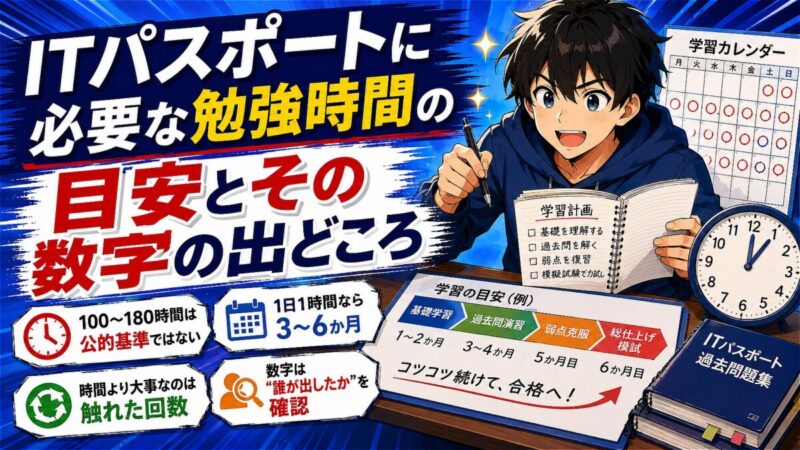 ITパスポート 難易度