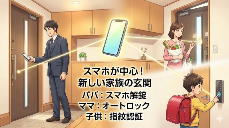 子供の鍵トラブルを解消SwitchBot スマートロック 評判は？共働き夫婦の必須アイテム
